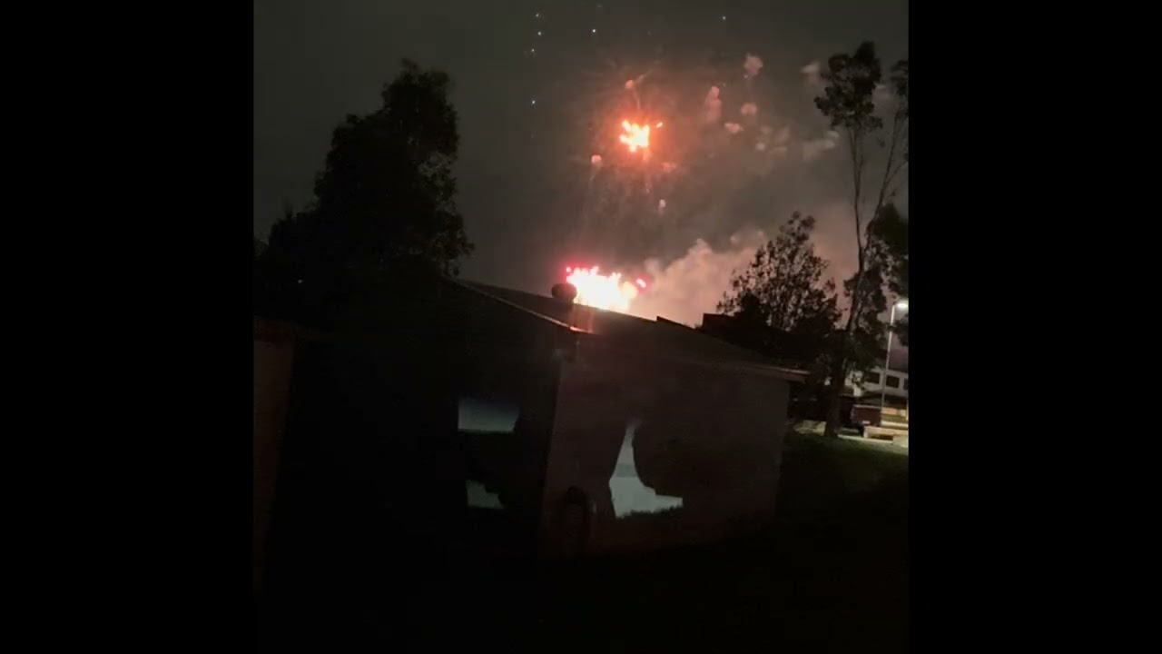 Australia Day fireworks 