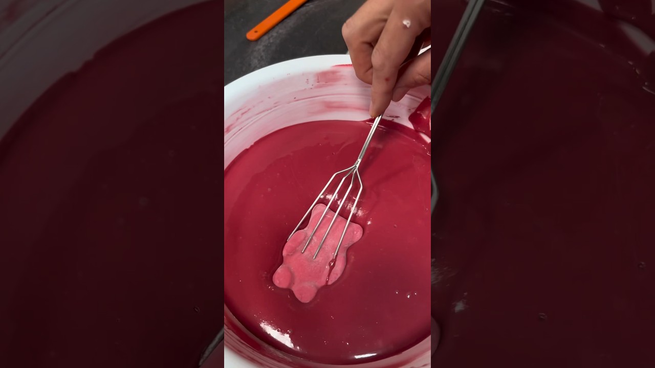 UN OURSON GUIMAUVE SANS GÉLATINE DE PORC 🧸 ET À LA FRAMBOISE ❤️ CHOCOLAT SÈVE