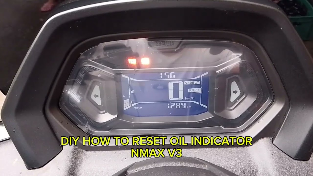 DIY RESET OIL INDICATOR NMAX V3