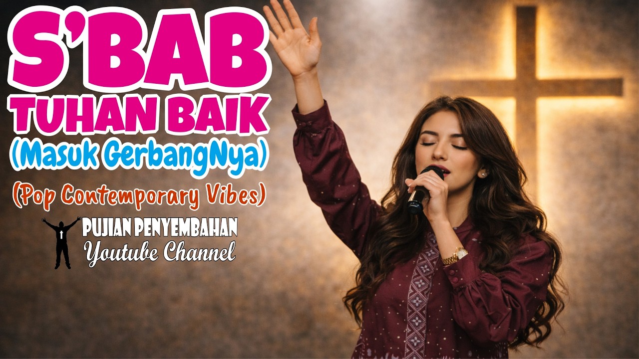 Lagu Rohani S'bab Tuhan Baik - Masuk GerbangNya Bersyukur | Cover by Pujian Penyembahan