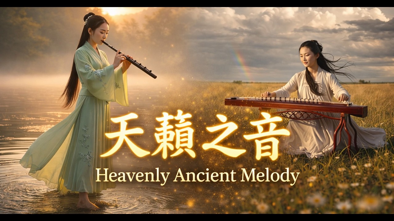 🎶 Beautiful Chinese Zen Music | Flute & Guzheng Meditation Sounds