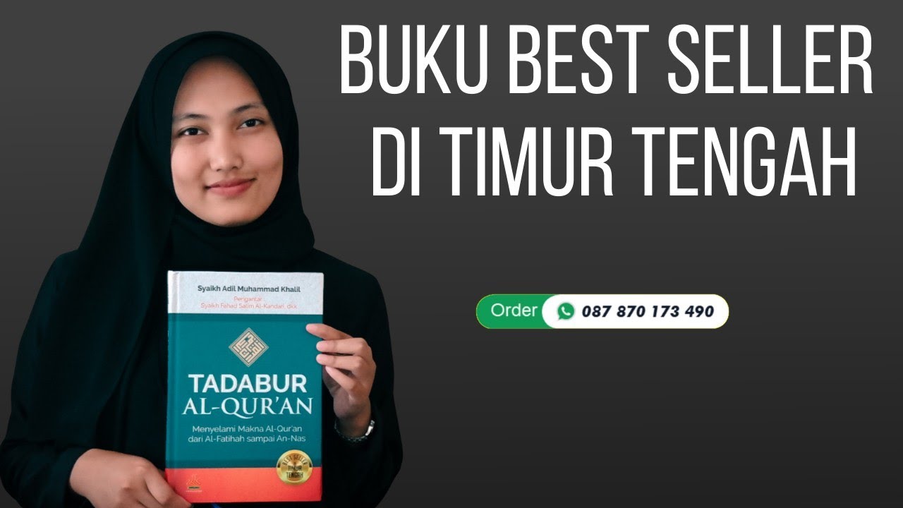 Review Buku Tadabur Al Quran - Buku Best Seller di Timur Tengah