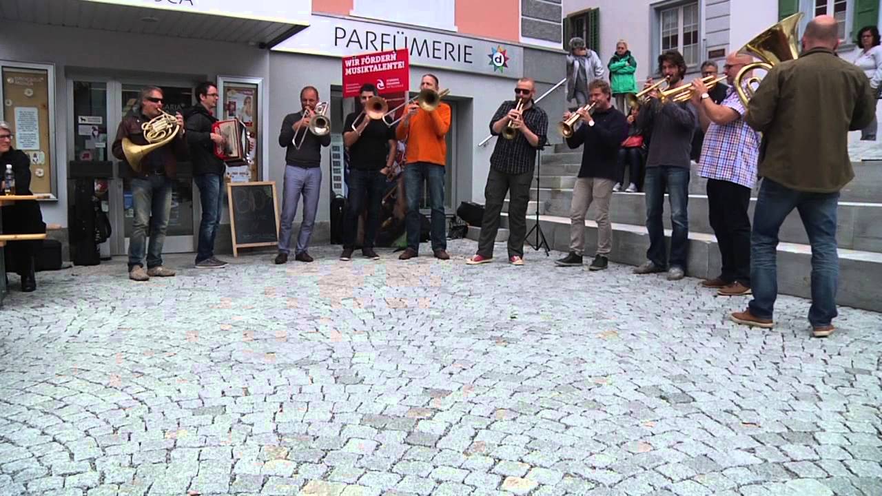 Brassweek Samedan 2014 Ländler - Bozen Brass w/ Mnozil Brass