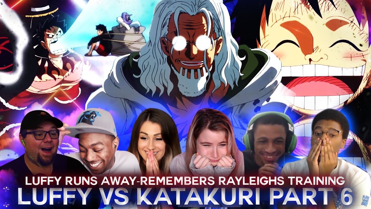 Luffy Vs Katakuri Part 6 ! Remembers Rayleigh's Haki Training ! Reaction Mashup