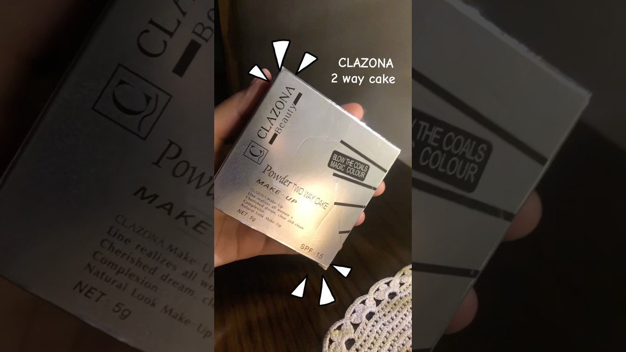 Clazona 2 Way cake Hit or miss ? #makeupreels #shorts  #youtubeshorts #tiktokeffects  #kumarsir