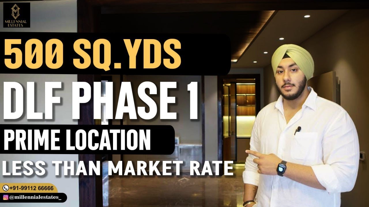 Builder floor for sale in Dlf Phase 1 || Builder floor in Gurgaon || 500Sq.Yds || 4BHK