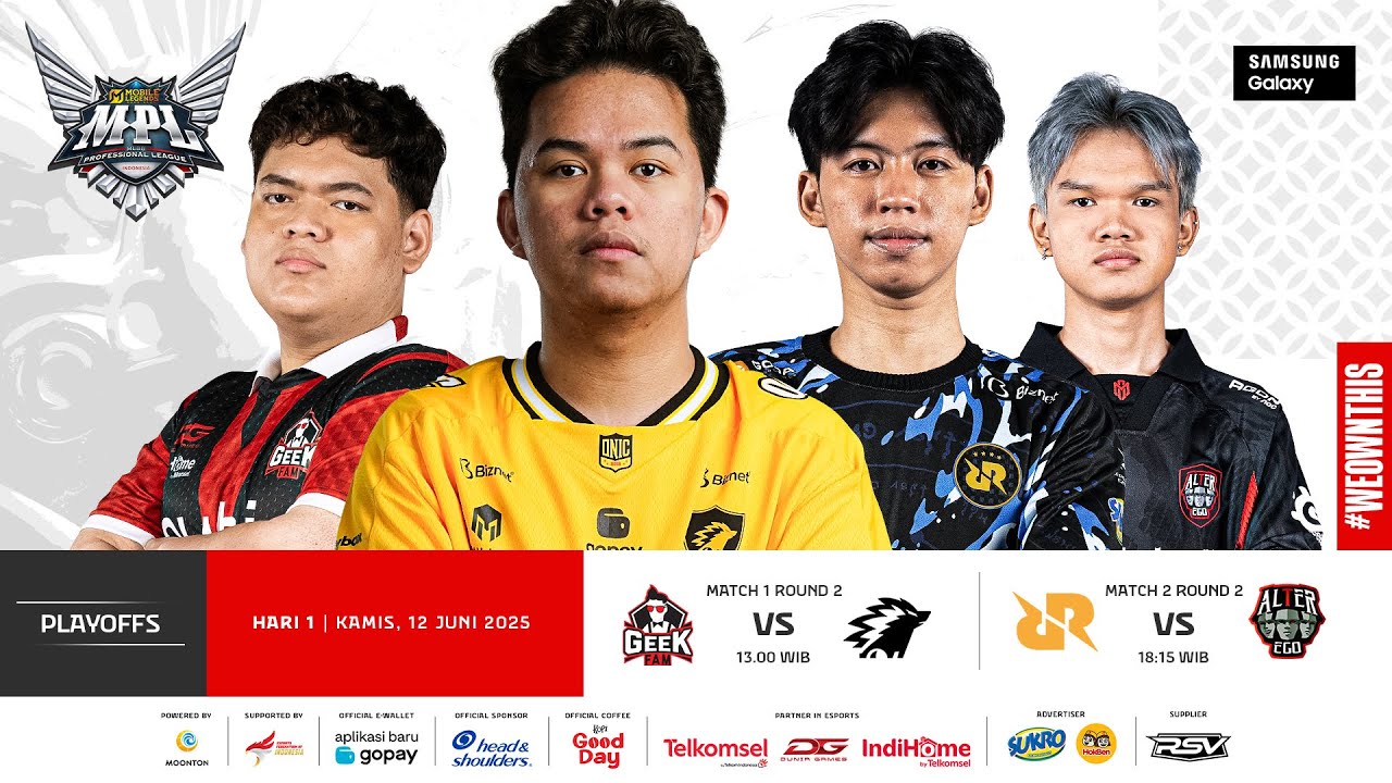 🔴 LIVE | MPL ID S15 | Playoffs Hari 2 | Bahasa Indonesia