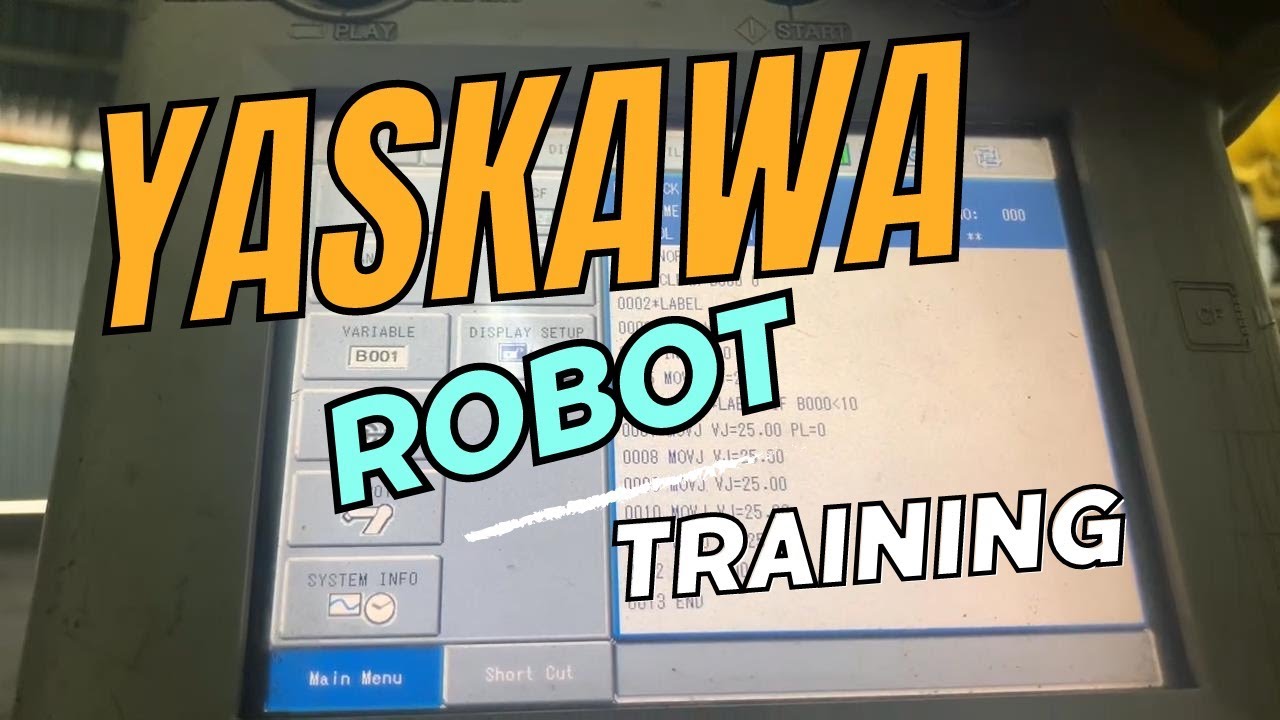 Cách tạo chương trình và bỏ lệnh điều kiện IF vào Robot YASKAWA
