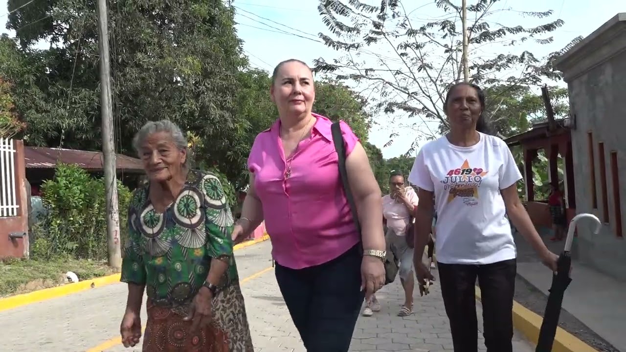 Más de 400 metros de calle adoquinada fueron inaugurados en #Mulukukú