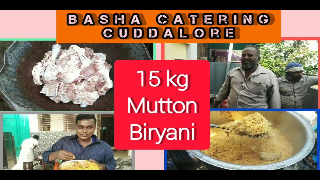 15 Kg Mutton Biryani / Famous Basha Catering / Cuddalore