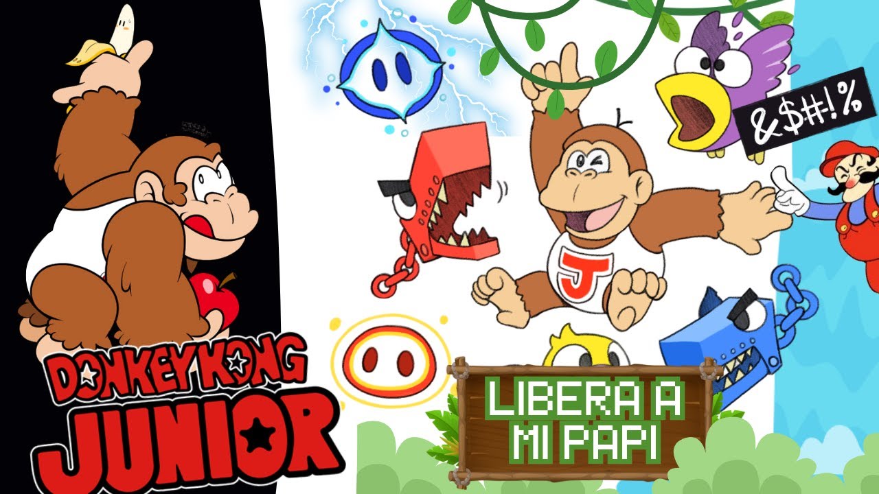 La Venganza De Mario! - Donkey Kong Jr (Arcade)