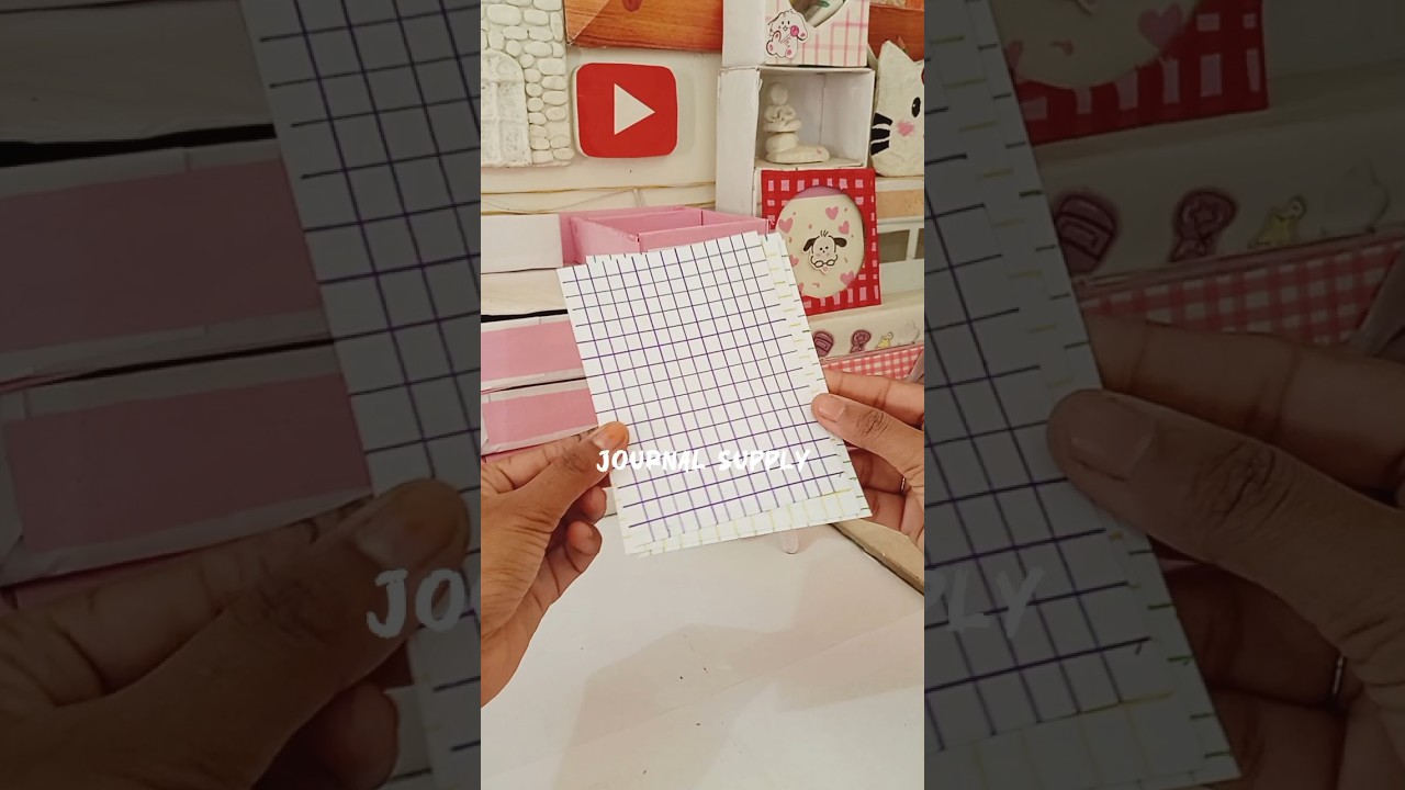 HOMEMADE JOURNAL SUPPLIES Must try  