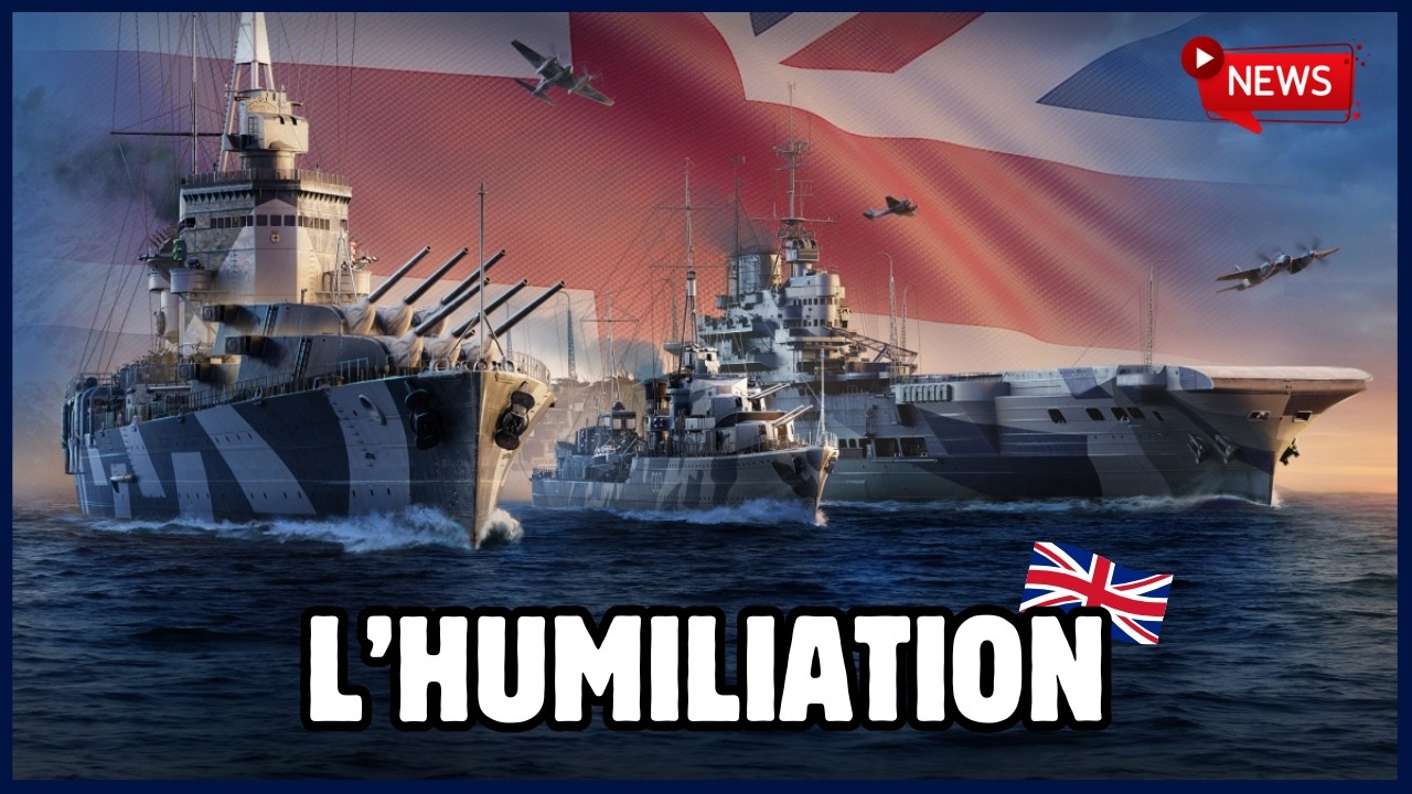 🔴 Guerre en Iran : la Royal Navy HUMILIÉE