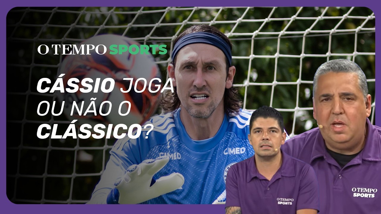 Recuperado de um estiramento ligamentar no joelho direito, Cássio treinou no Cruzeiro