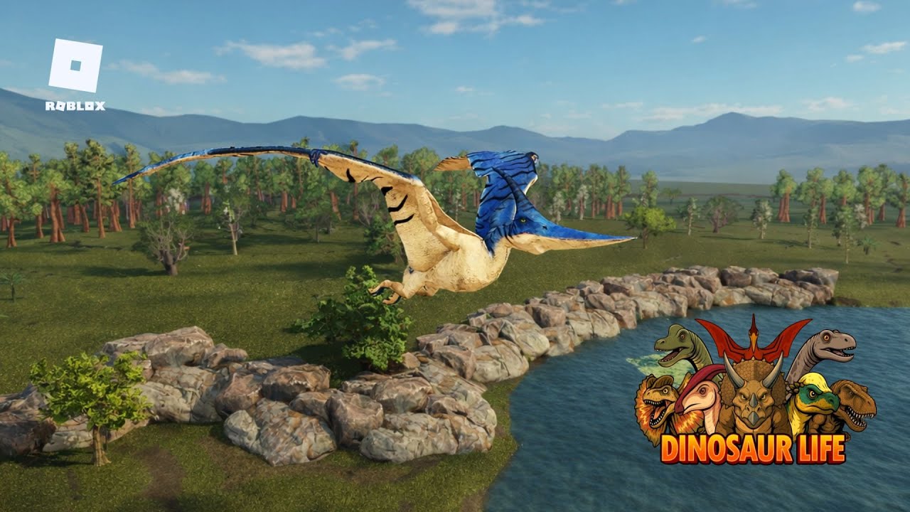 PTERANODONTE! Os Pachys vieram atrás de nós! - Dinosaur Life (Roblox)