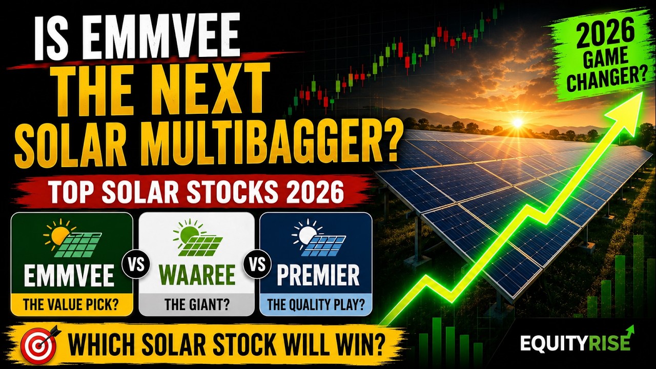 Is Emmvee the Next Solar Multibagger? | Top 5 Solar Stocks in India 2026