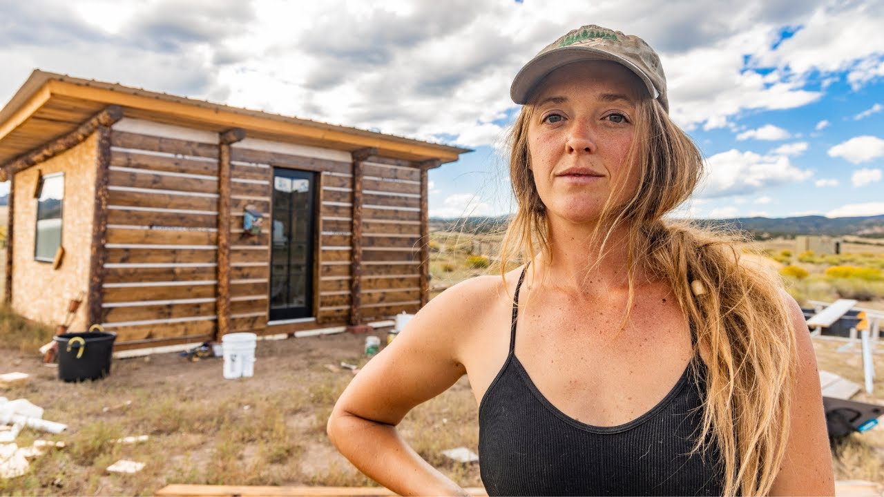 Solo Van Life on My Off-Grid 40 Acres | Elk Hide Tanning & Desert Storms