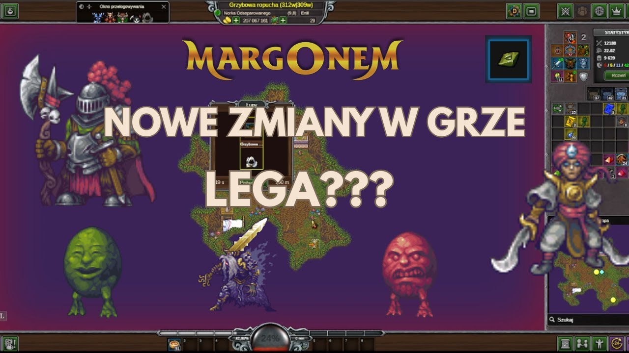 MARGONEM NOWE ZMIANY W GRZE! HEROSY EVENTOWE ZWYKŁE I E3