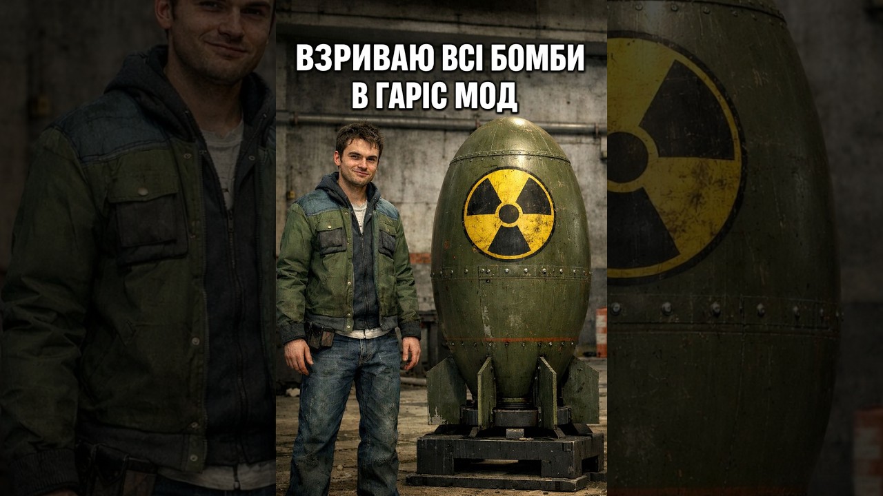взриваю бомби в гаріс мод