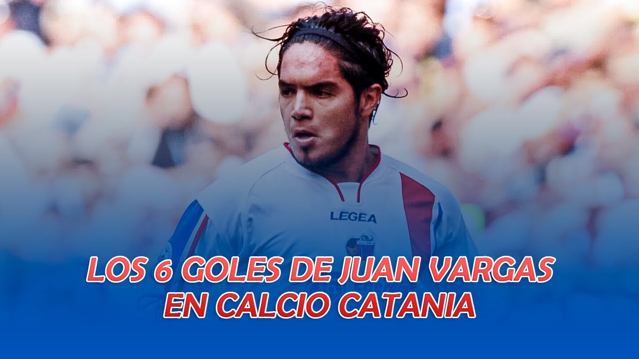Goles de Juan Manuel Vargas - Calcio Catania (2006 - 2008)