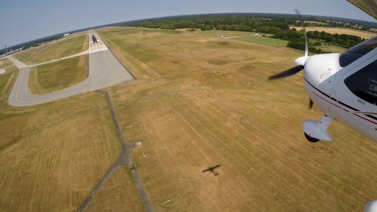 Flug zum Airport Hannover