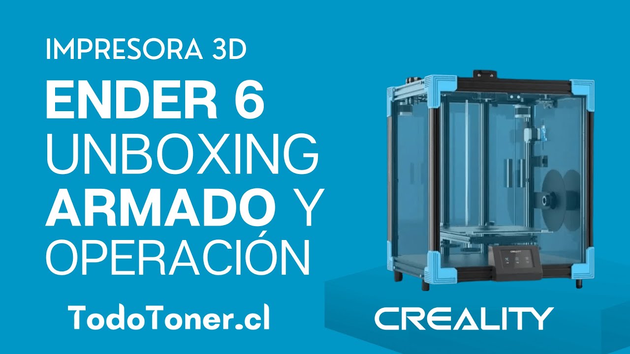 Ender 6 Creality ⭐ - Armado - Tutorial - Montaje - Unboxing 🛠