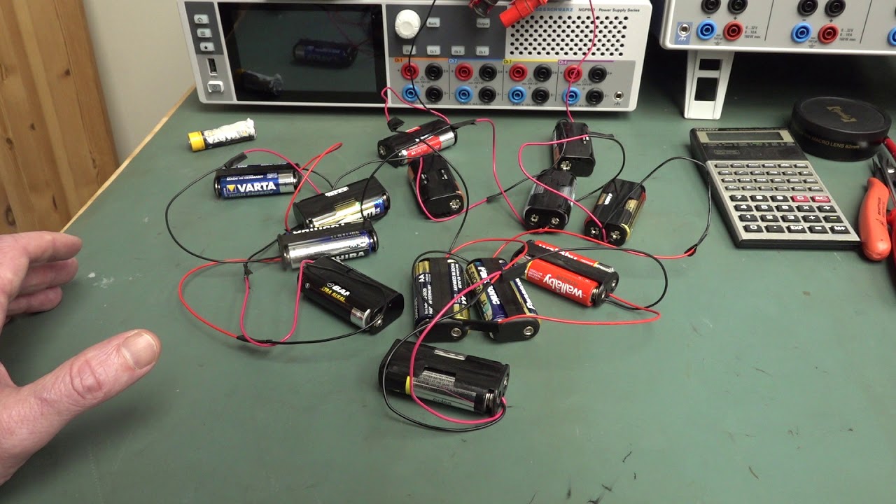Alkaline Battery Leakage Test Setup