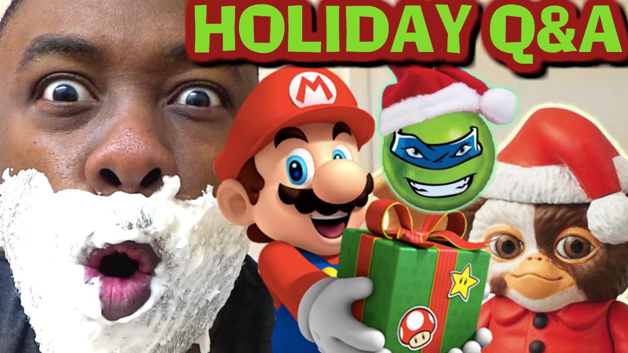 CHRISTMAS Q&A and HOLIDAY SHAVE : Black Nerd