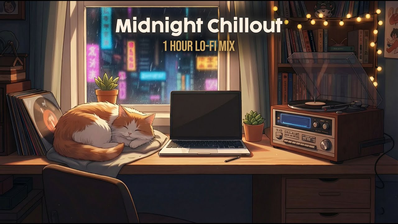 Midnight Chillout - 1 Hour of Deep Chillout Music for Focus & Sleep ☁️