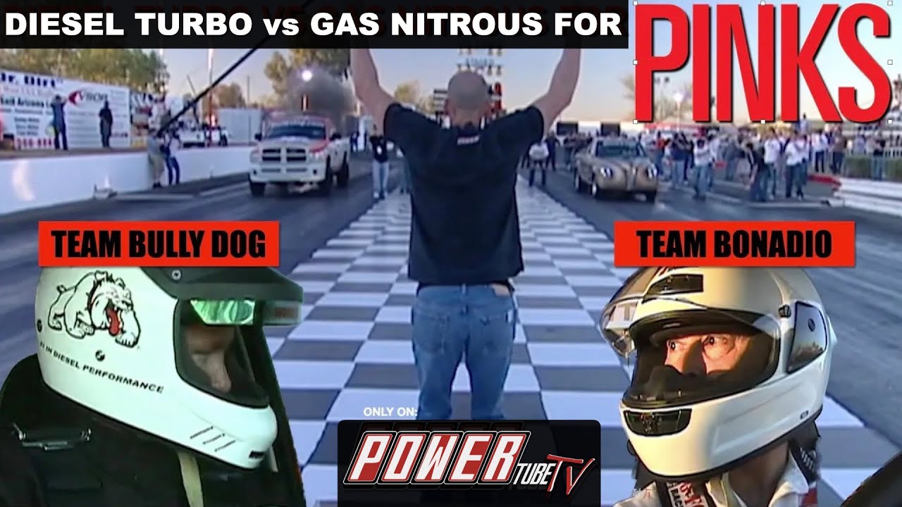 PINKS — Проиграйте гонку... Проиграйте свою тачку! — Команда Bully Dog «Diesel Turbo» против кома...