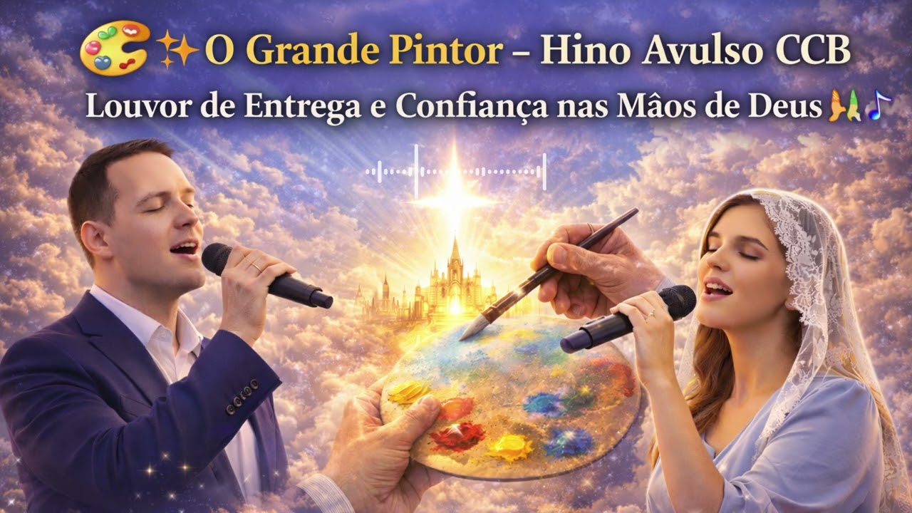🎨✨ O Grande Pintor – Hino Avulso CCB | Entrega e Confiança em Deus 🙌🎶 #hinoccb #hinoavulso #ccb