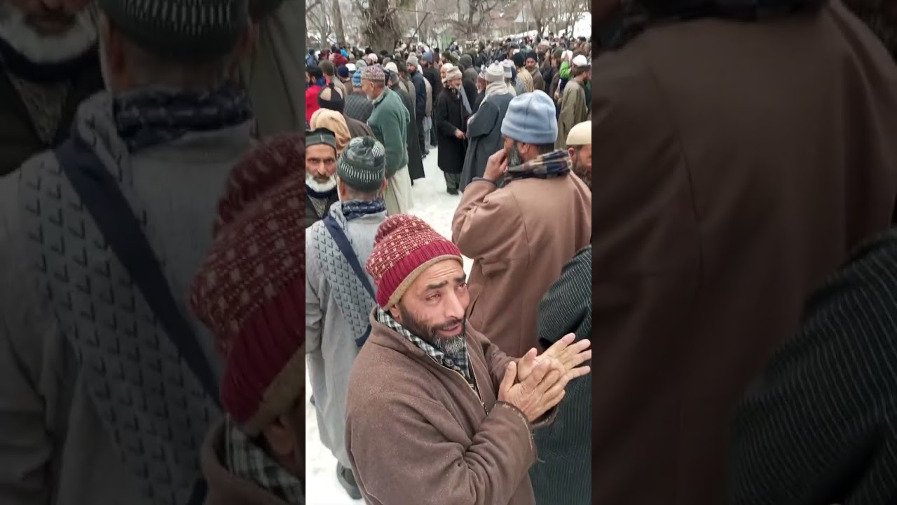 نماز جنازہ حاجی عبدل رشید ڈار صاحب کھاڑپارہ بی شیعبان 12/1447ھ فرواری2026مورخہ اتوار اللہ ان کی 