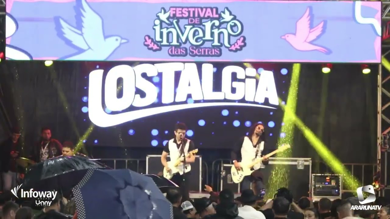 Banda Lostalgia ao vivo no Festival de Inverno de Araruna 2025