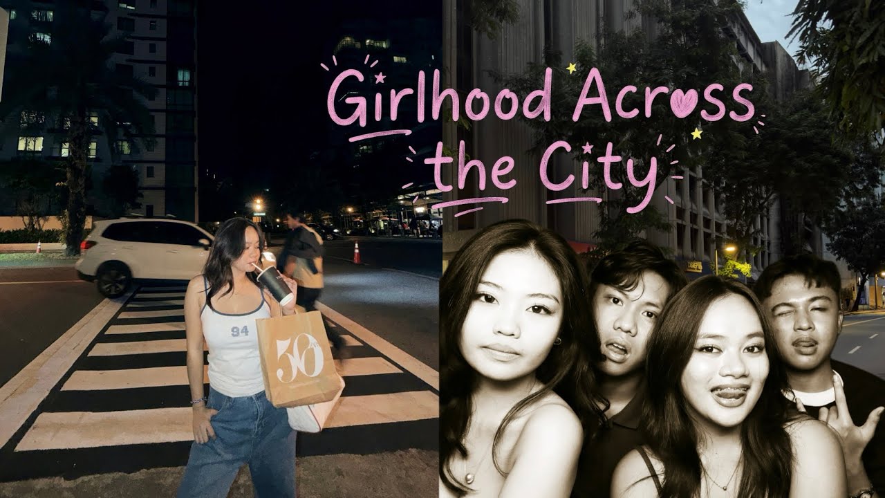Girls Date Around the City 🎀 | roaming manila with the girls