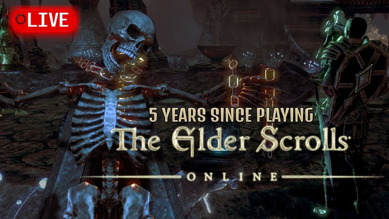 Returning Player Back on ESO After 5 Years (Mush's First Time Playing!)