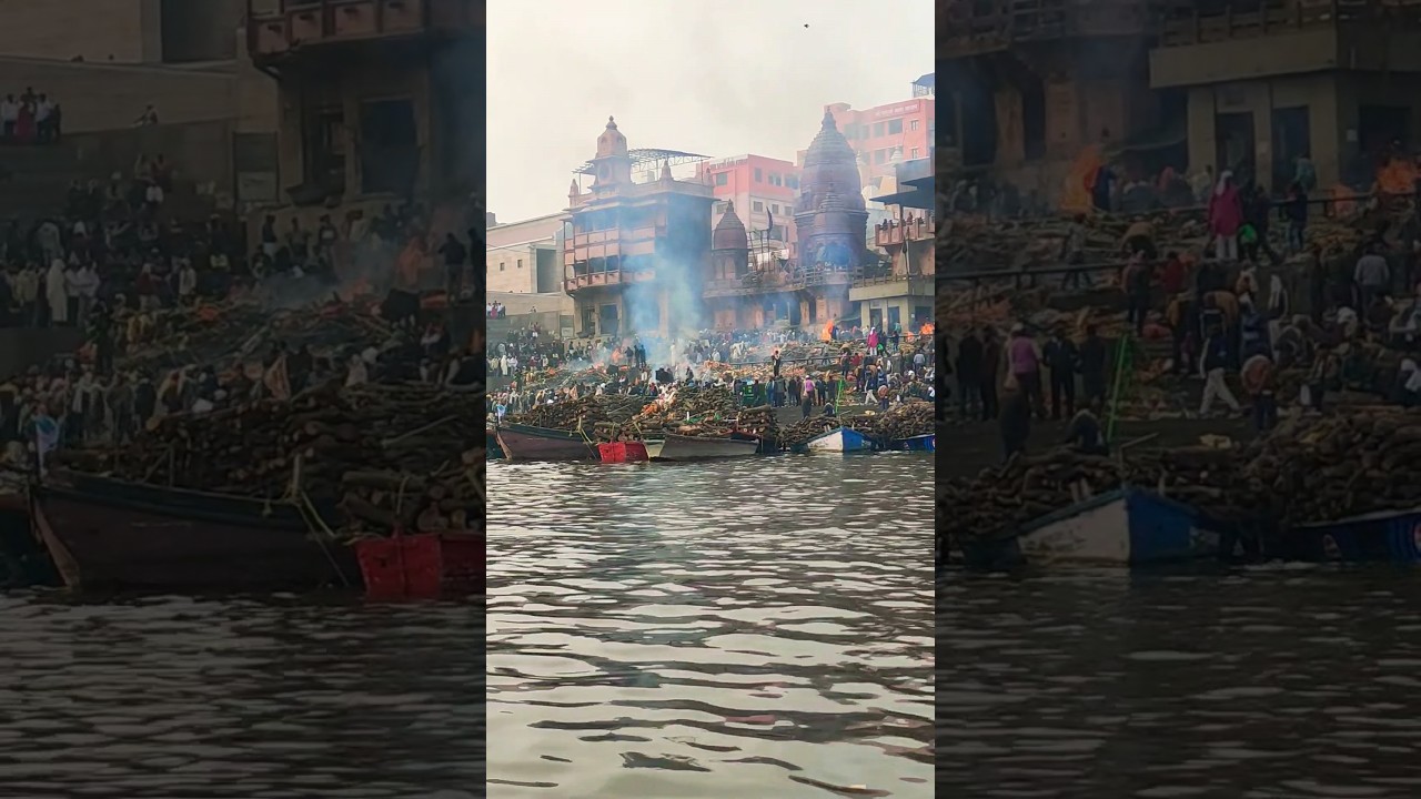 manikarnika ghat, ganga ghat uttar pradesh Varanasi Banaras #ganga #kashi #banaras #manikarnikaghat