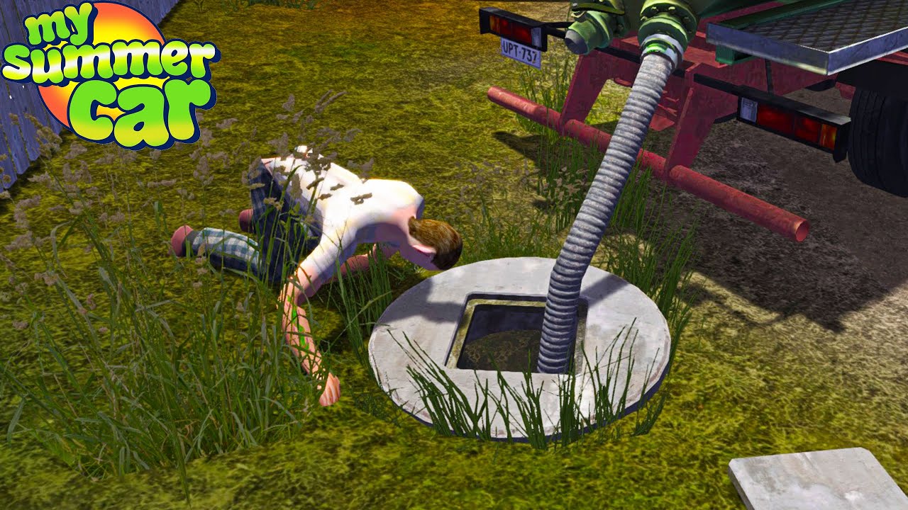 EMPTYING SEPTIC TANK with GIFU - FAST and GOOD - My Summer Car Story [S4] #176