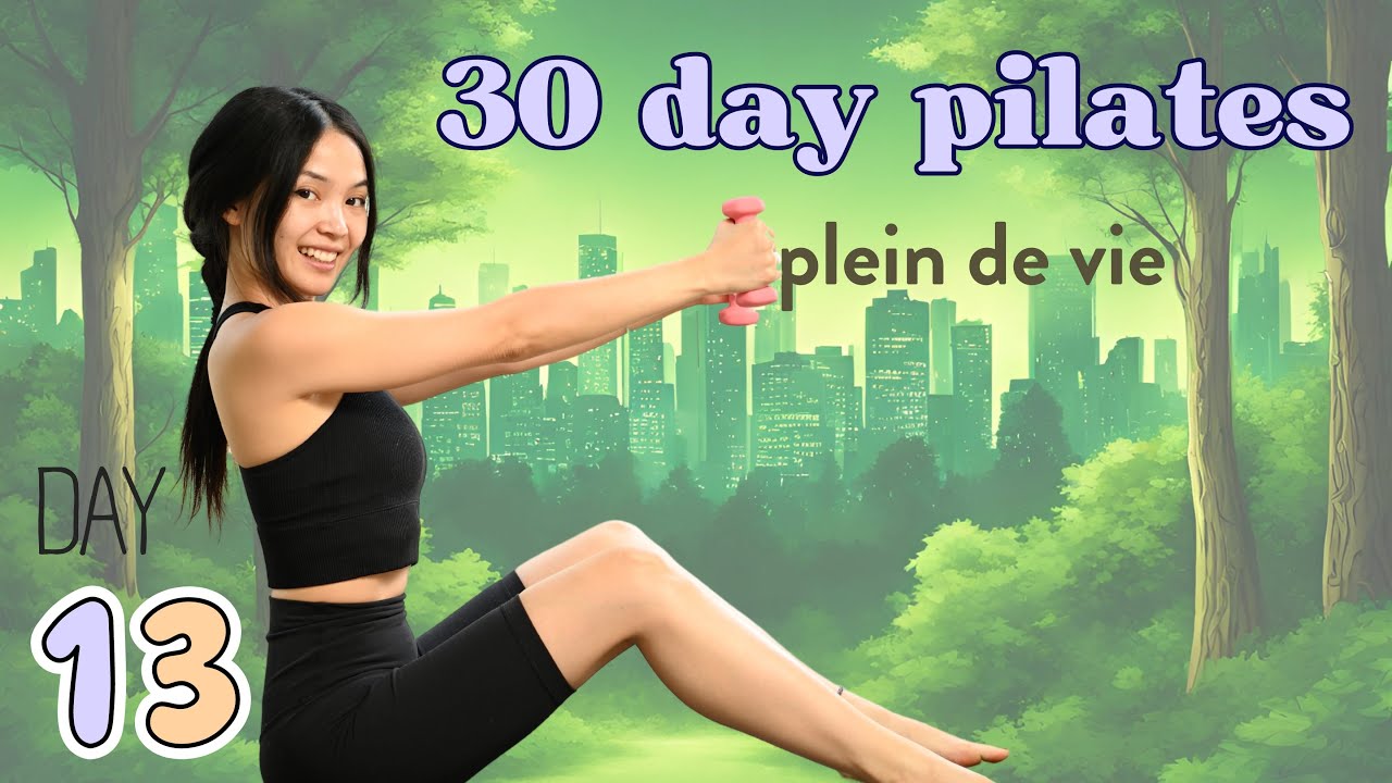 Day 13: Reflective Repose 🌟 POWER PILATES | 30 Day Plein de Vie Pilates Workout Challenge