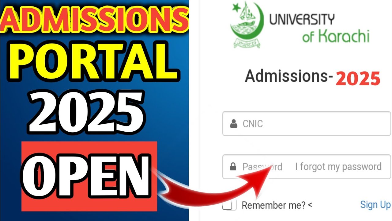 HOW TO FILL ADMISSION FORM 2025 I PORTAL OPEN