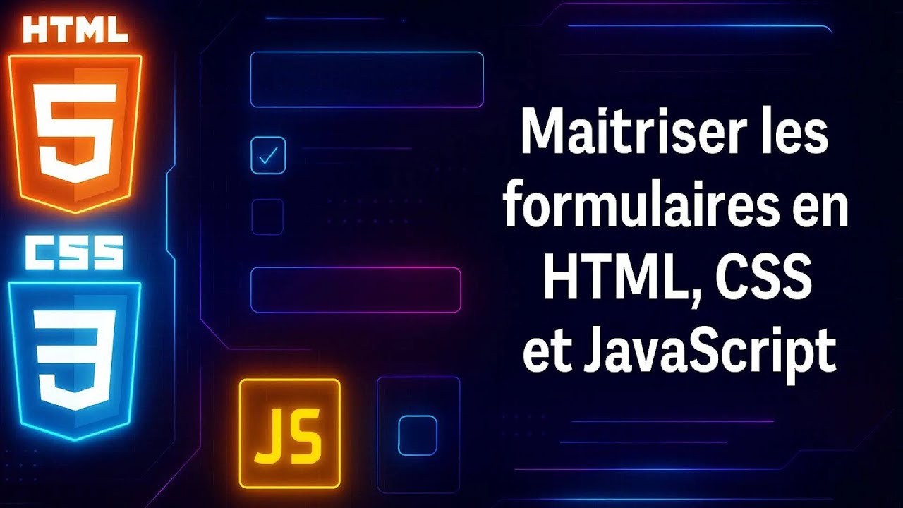 Maitriser les formulaires en HTML, CSS et Javascript [3]  - Rappels HTML : Formulaires
