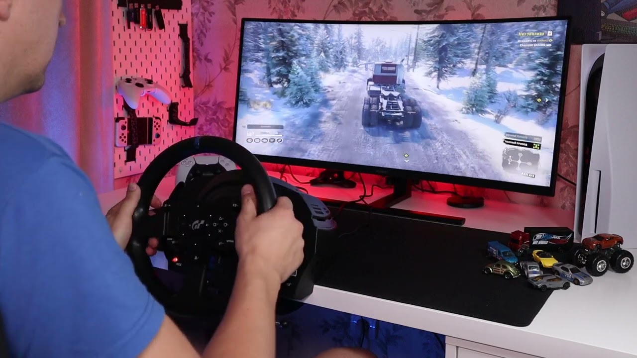 ThrustMaster T300RS SnowRunner test
