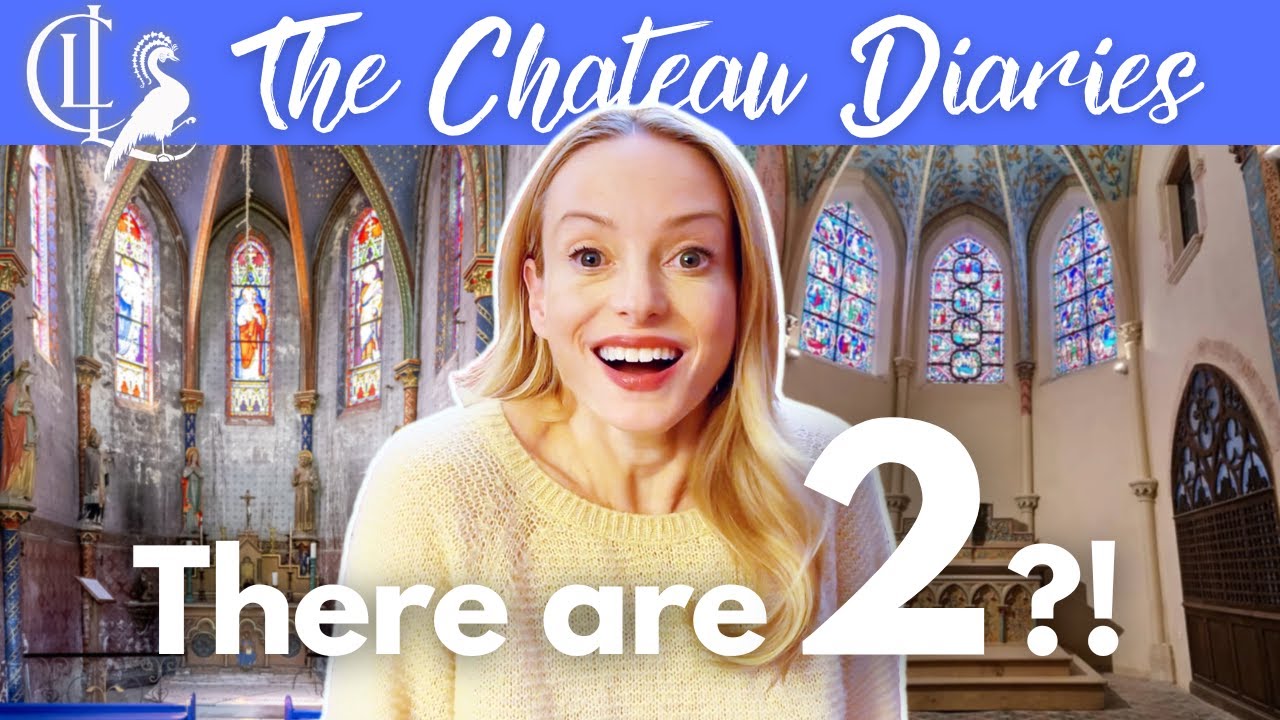 HUGE DISCOVERY about our Chateau's CHAPEL! | We had no idea..