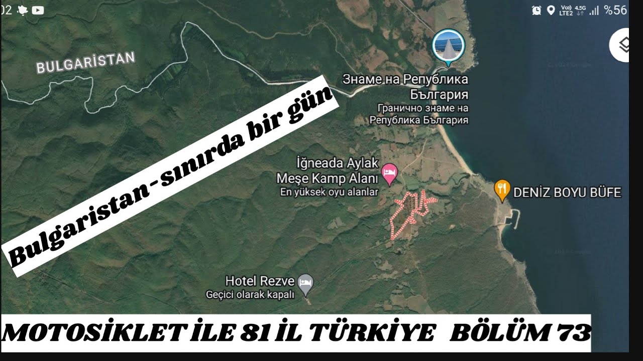 Bulgaristan-Türkiye sınırı/Beğendik Kasabasında bir gün.Motosiklet ile Türkiye gezisi.Bölüm 73