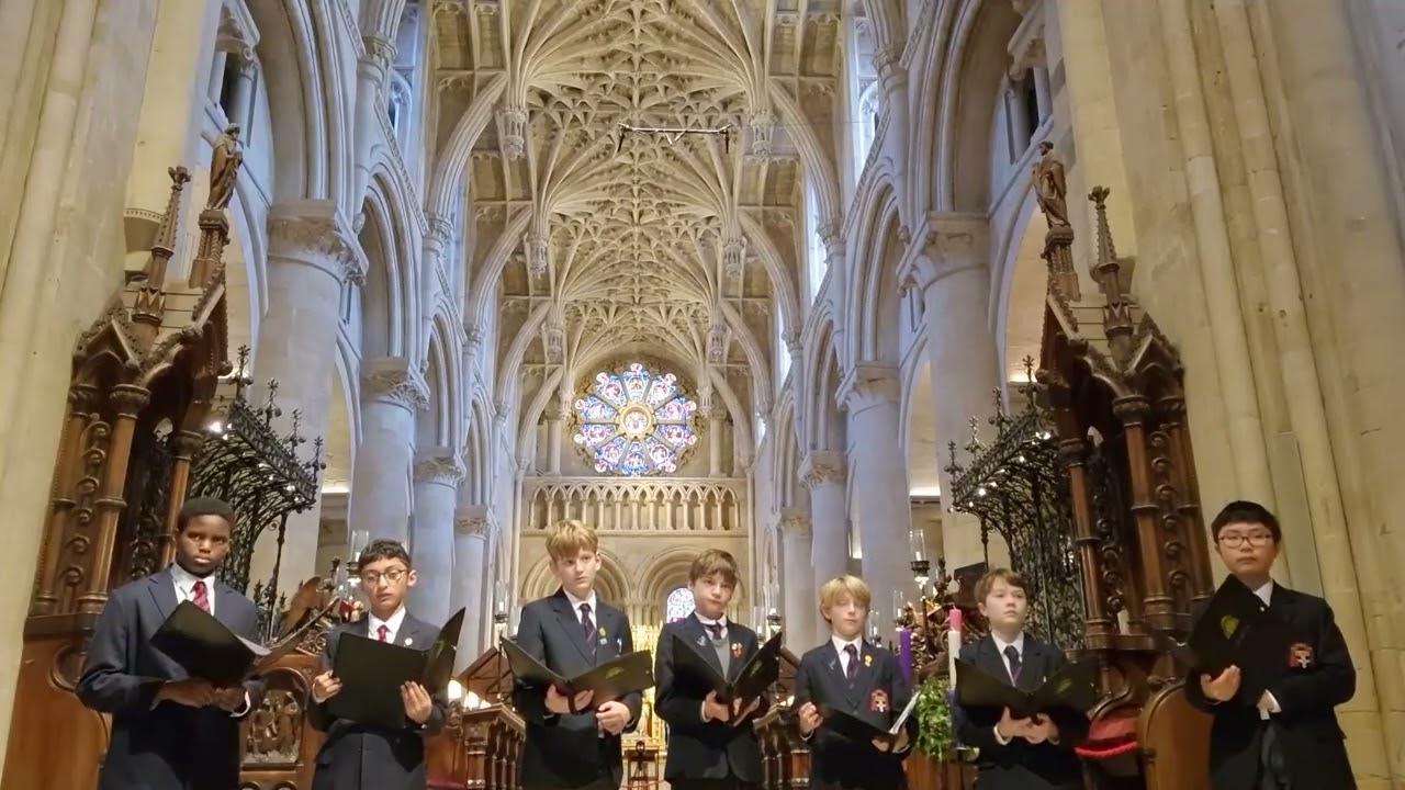 CCCS Senior Consort sings 'Peace on Earth' by Wallen