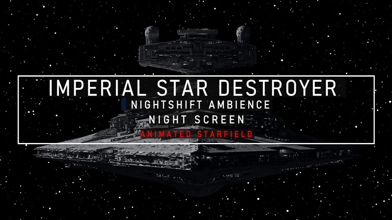 STAR WARS | Imperial Star Destroyer | Engine Sound & Ship Wide Announcements | Star Wars Ambience