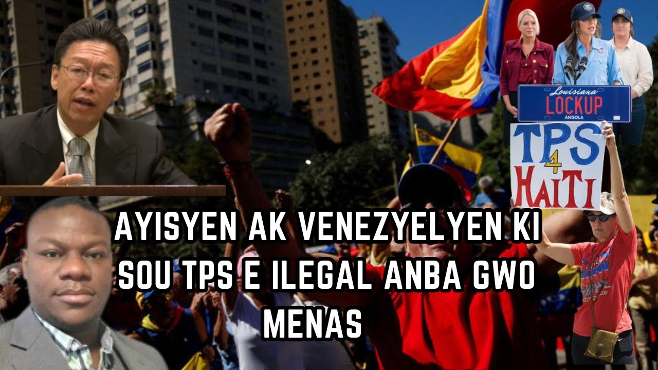 Ayisyen ak Venezyelyen ki Etazini sou TPS e Ilegal anba gwo Menas Administrasyon Trump la ki deb&ograve;de