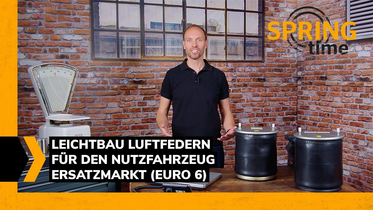 Im Vergleich: Leichtbau-Luftfedern von Continental