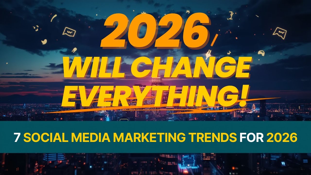 7 Biggest Social Media Marketing Trends for 2026 | Hold Up