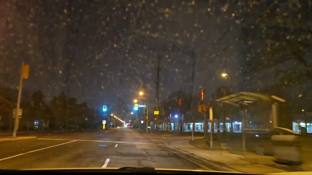 Vlog for driving Road to street 🚧 Ontario Canada 🍁🇨🇦