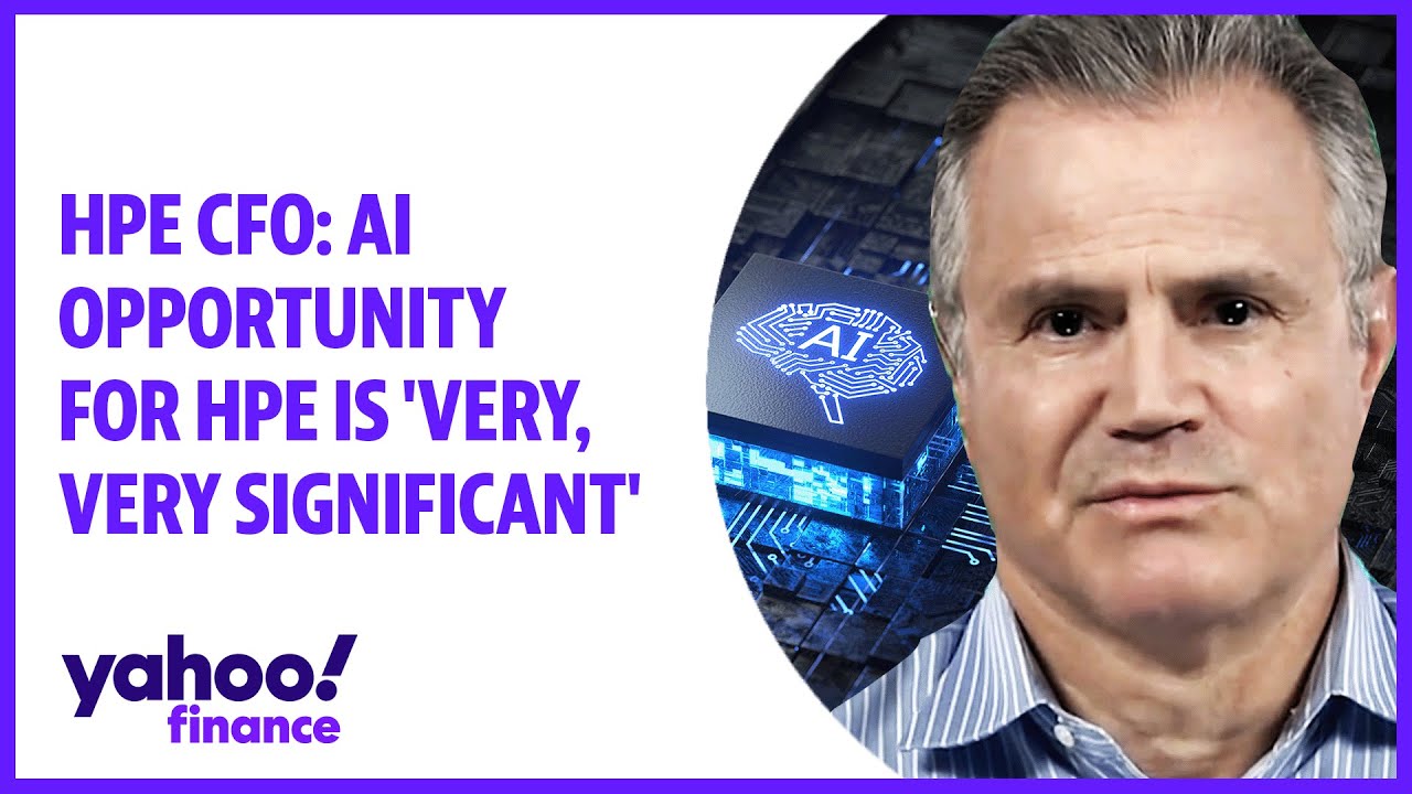 HPE CFO: AI opportunity for HPE is 'very, very significant'